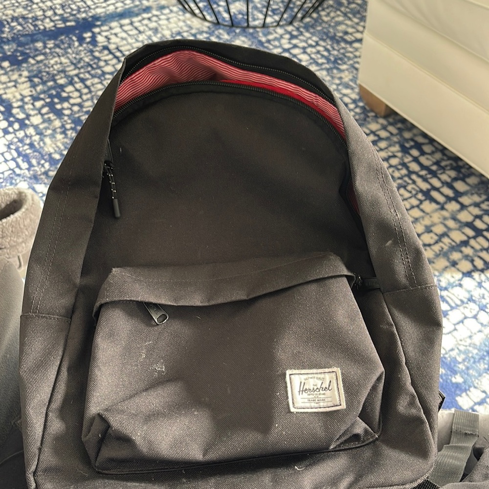 Black Hershel Backpack